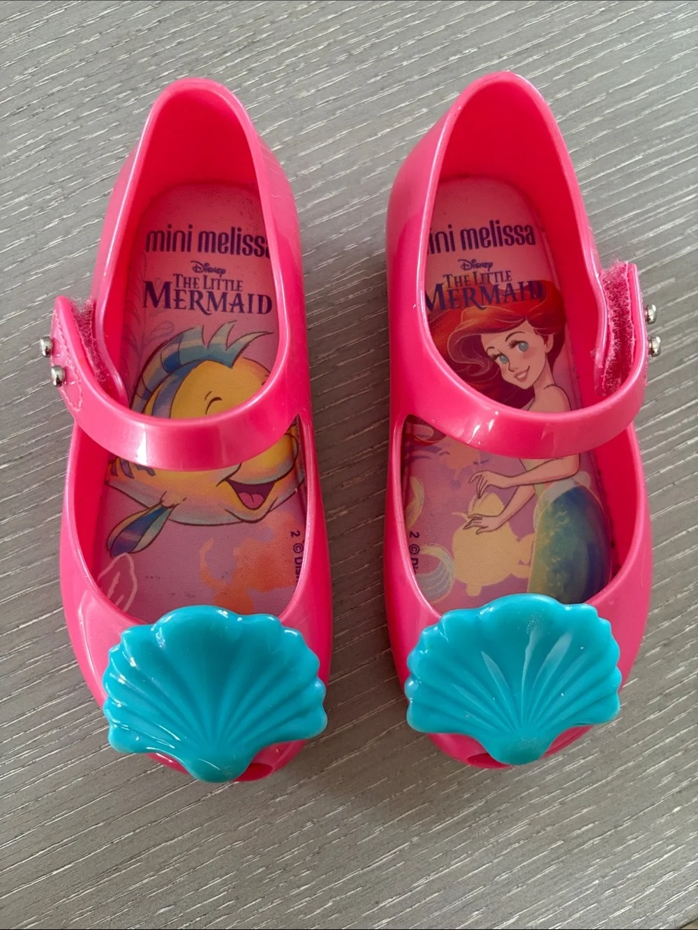 Mini Melissa little mermaid size 8